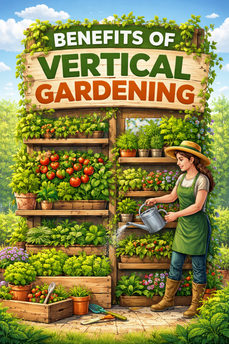 benefits of vertical gardening