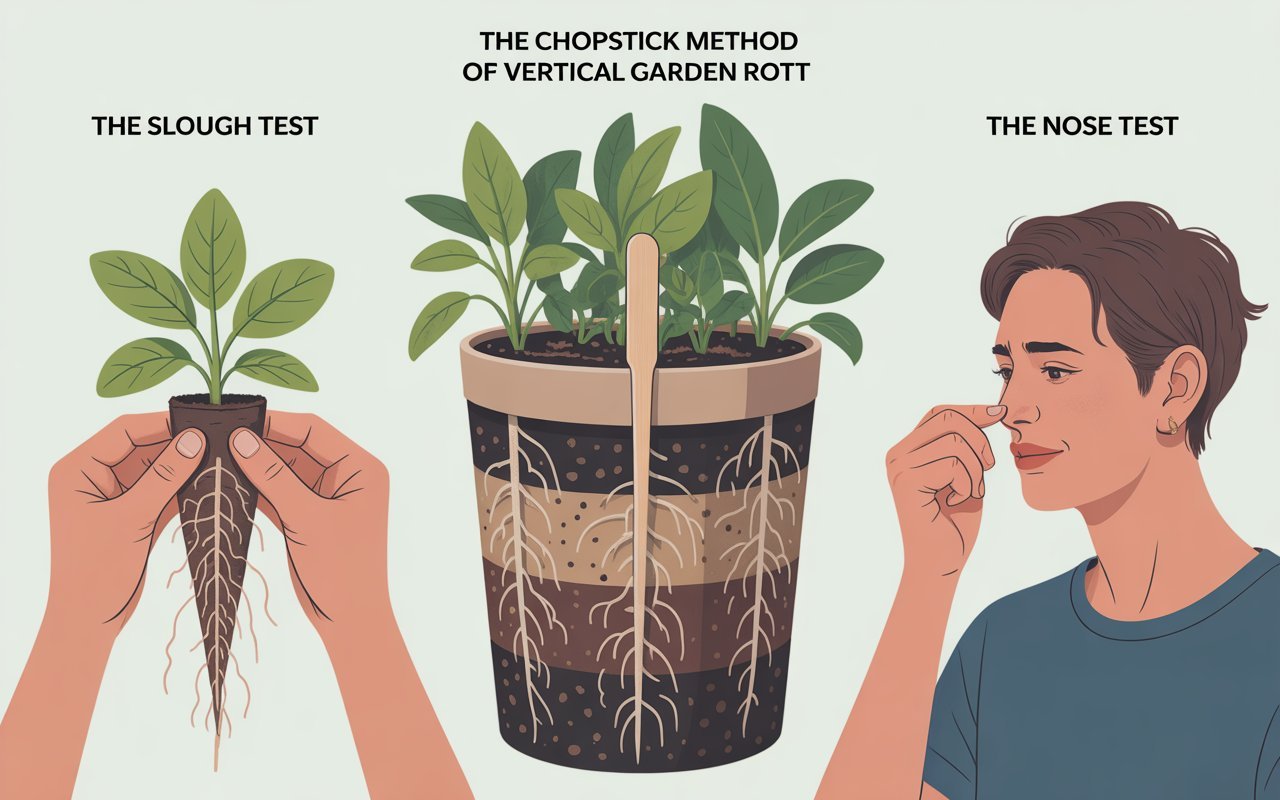 how to test if your plants root is roting