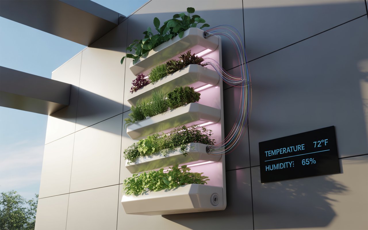 automated vertical garden