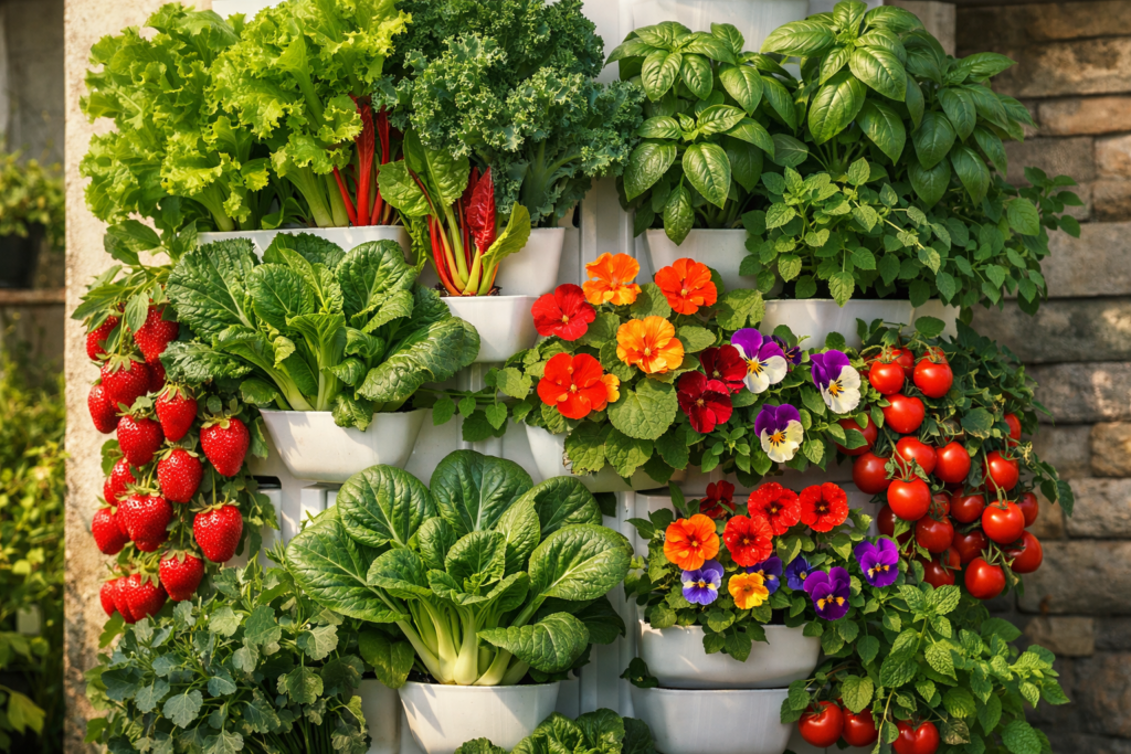 The Best Plants for Hydroponic Vertical Gardens