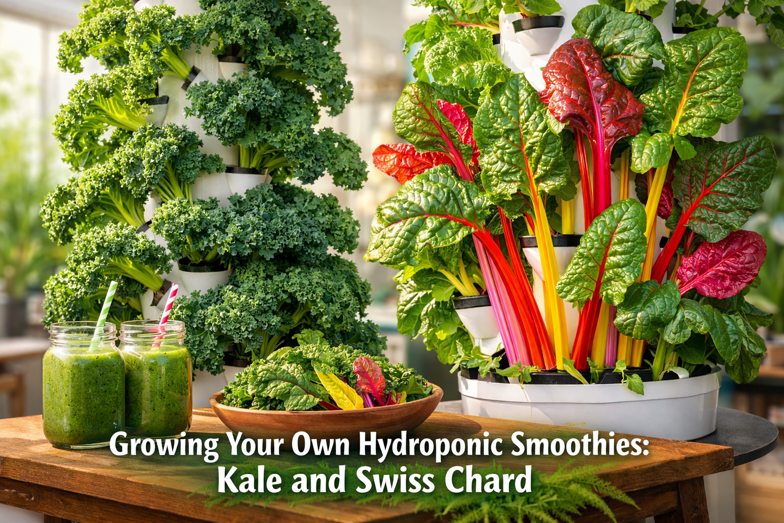 make your own hydroponic smoothies